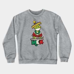 Tyrannosaurus Mex // Funny Fiesta T-Rex Crewneck Sweatshirt